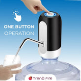 Automatic Water Bottle Pump – USB Rechargeable, Portable & Easy to Use Dispenser